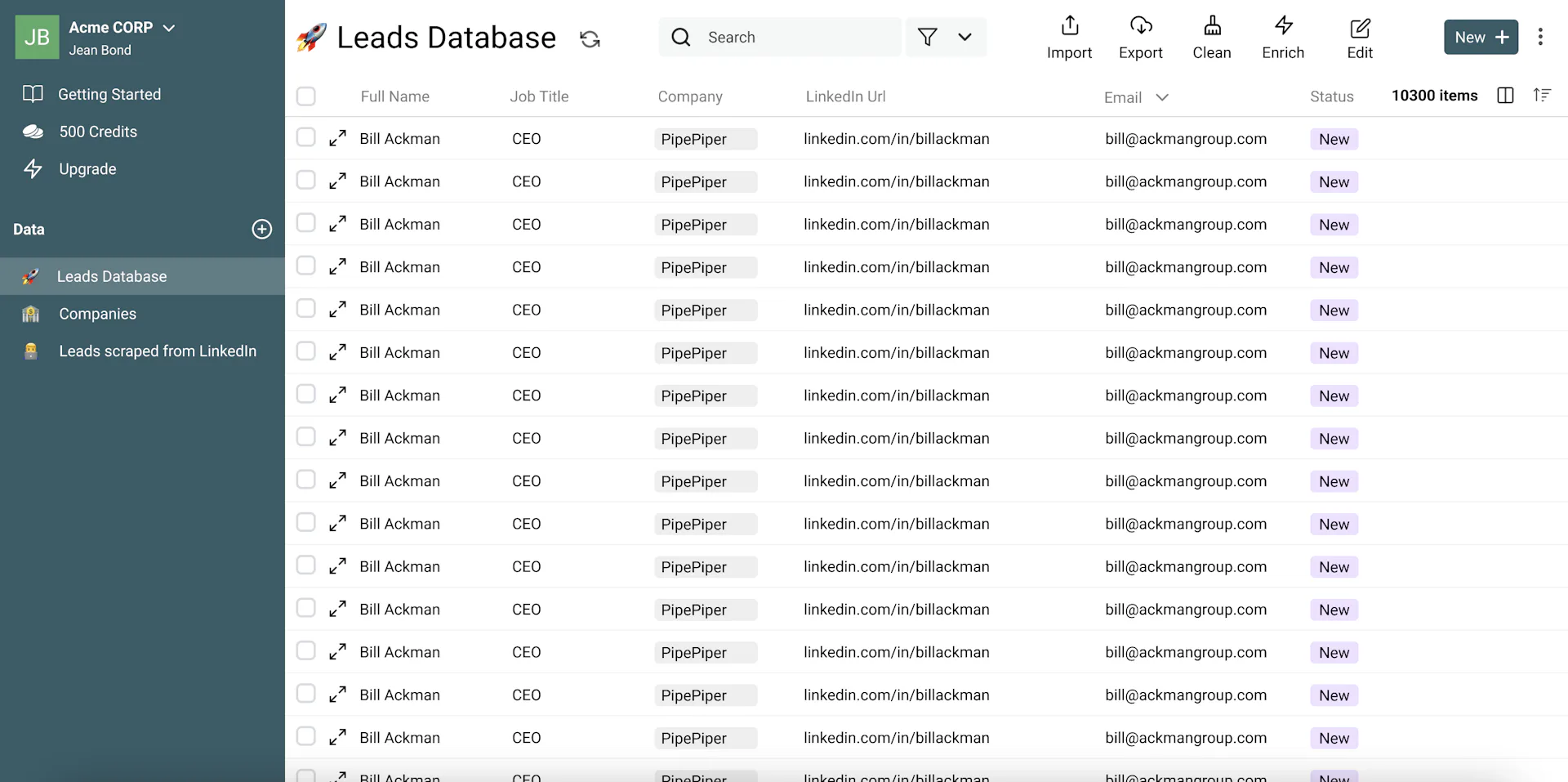 Introducing Datablist for Lead Management