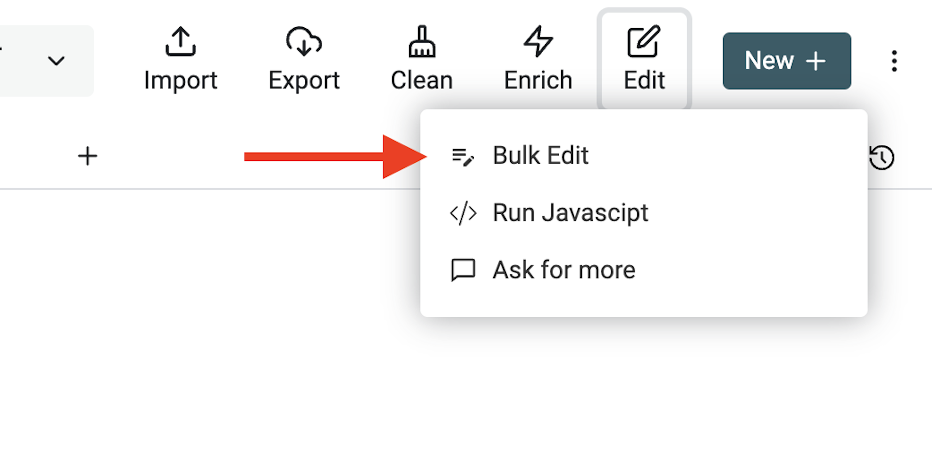 Bulk Edit - Datablist