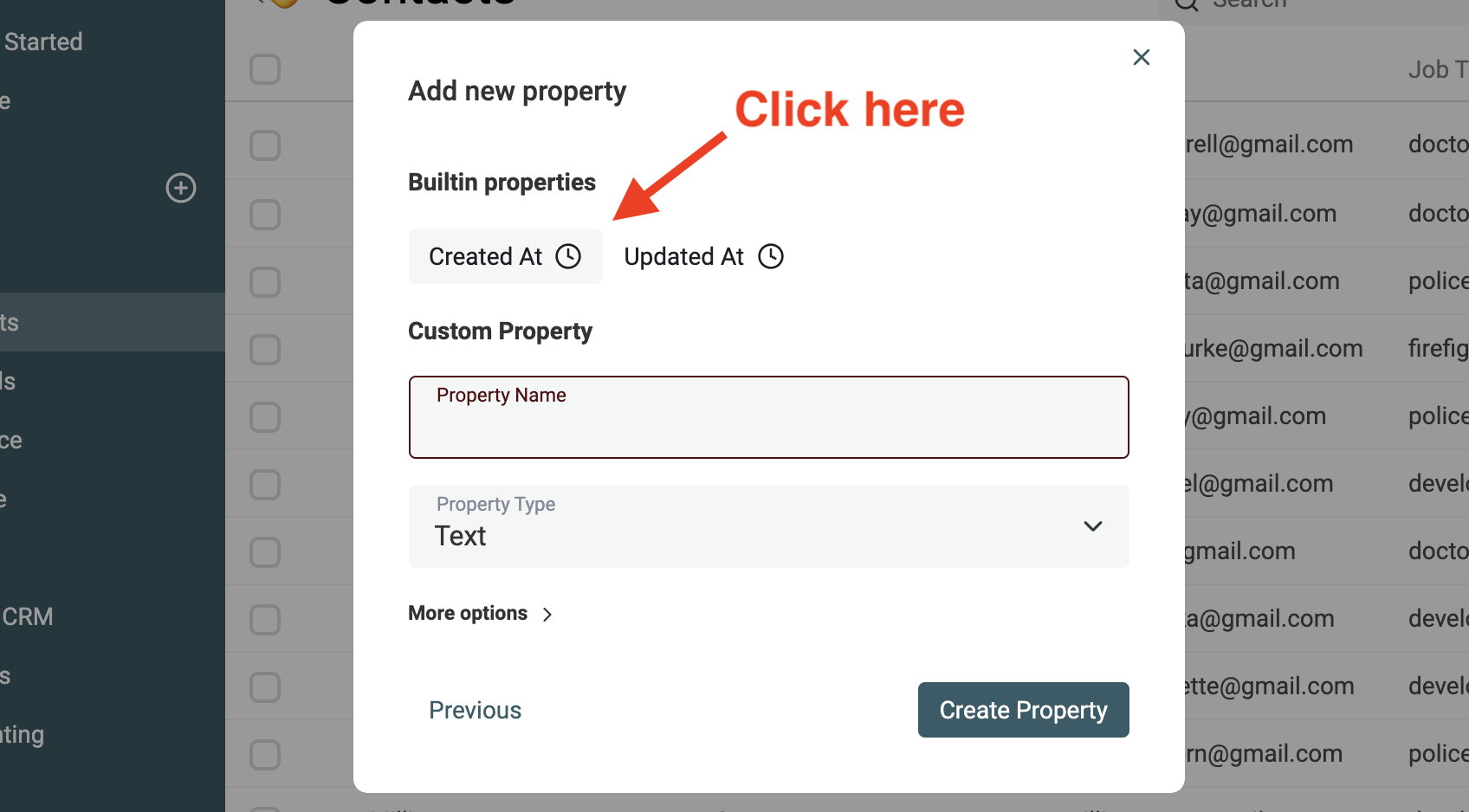 Add built-in property