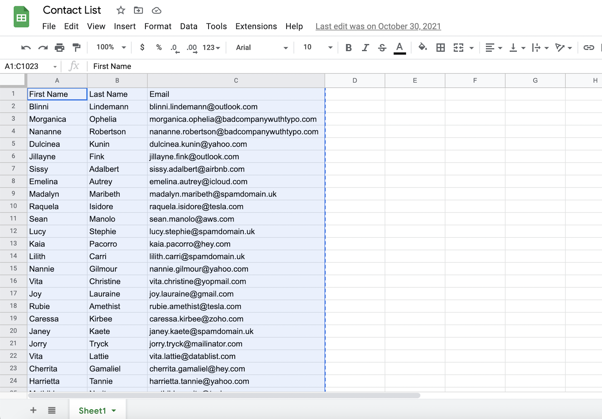 Copy Google Sheets rows