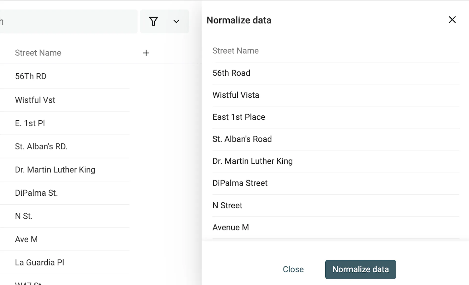 Free Data Matching Online tool