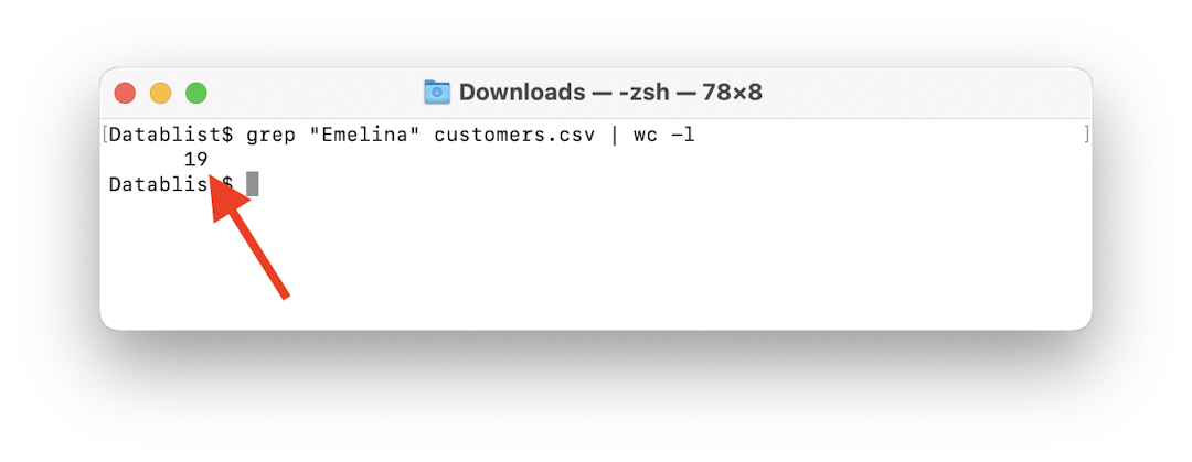 Count the number of rows of a CSV file on Linux or macOS Terminal ...